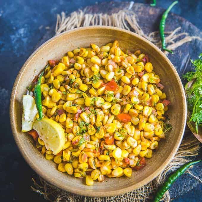 Street-Style Corn Chaat